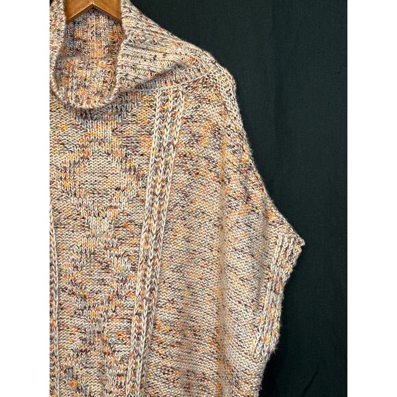 LAGENLOOK Cato Fall Colored Oversized Sweater Sleeveless Casual Streetwear OneSz - Picture 4 of 13